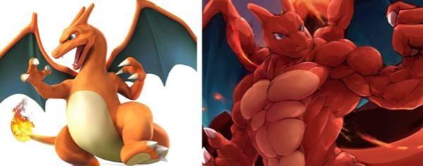 当神奇宝贝变成了"肌肉大佬",你觉得谁最威猛呢?