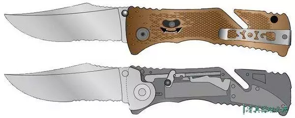 盘点口袋折刀的刀锁类型