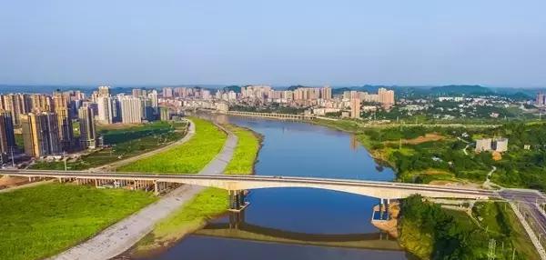 曾称:渠江三桥通车时间:2016年1月1日长:670米宽:68米高:41米拟名