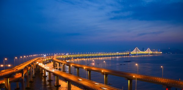 大连跨海大桥,另样的海上风景!|大连|跨海大桥|风景_新浪新闻