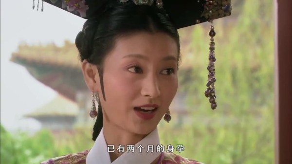 甄嬛传沈眉庄有孕后谁注意叶澜依这阴狠的表情了真是狡猾