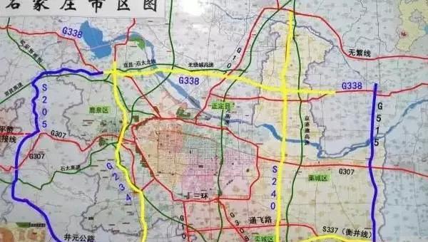 东:机场路 新赵线;南:辛平线(衡井线南移);西:京赞线;北:301省道在