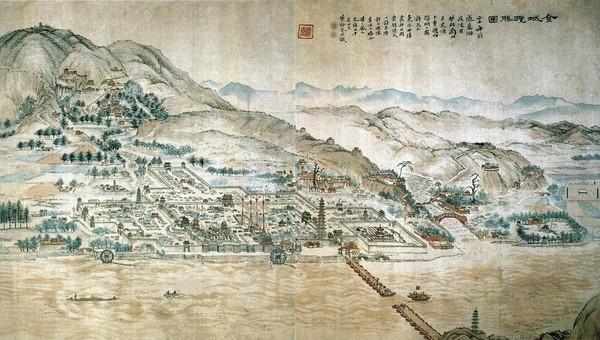 镇远浮桥,明朝建成的兰州第一座黄河浮桥,历史悠久