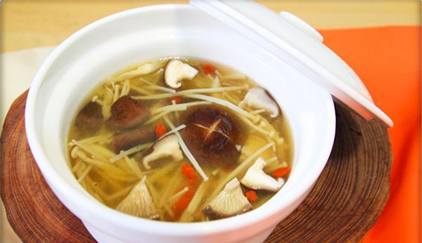 5,竹笋香菇汤