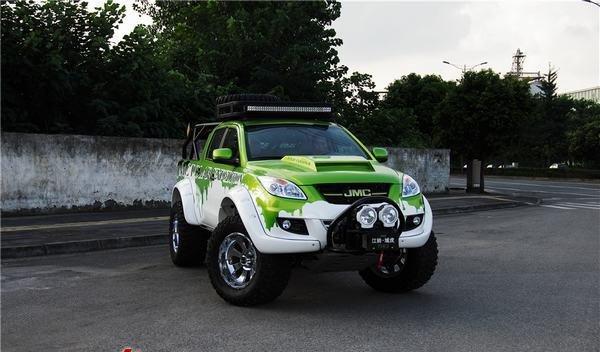 江铃皮卡这样魔改 太漂亮了