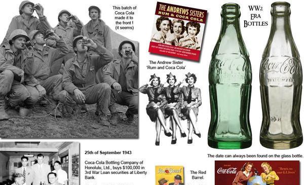 二战时期的饮料:美国大兵带可乐打仗 德国人为