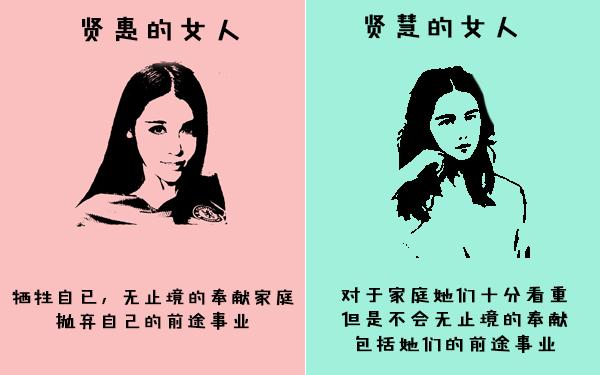 这就是贤惠的女人和贤慧的女人的区别,我们要做贤慧女人