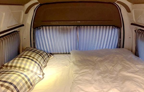 一万多元面包车改出了房车的效果