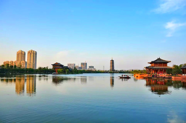 千年古镇换新颜走近颍上县慎城镇城市建设