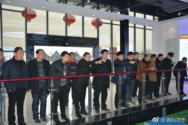 涡阳:牛光督查调度五大发展理念观摩点项目建