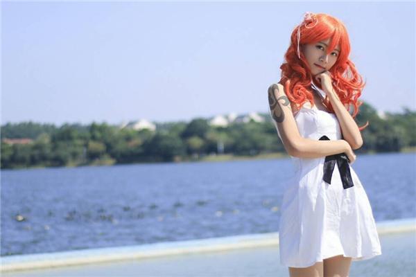 海贼王娜美cosplay新片乍一看还真以为是个男的