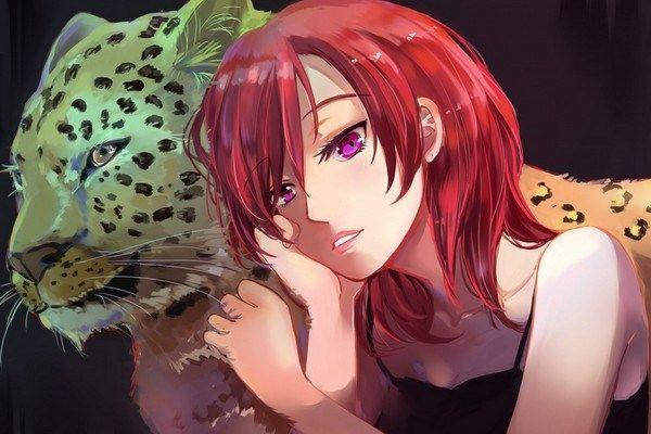 动漫红发女神除了银魂里的神乐这些红发美人依旧美出天际