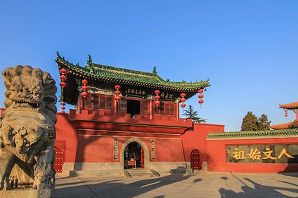 位于孟津县会盟镇有河洛之源人文始祖之称的龙马负图寺