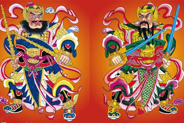 春节贴门神的习俗和门神的三大类别