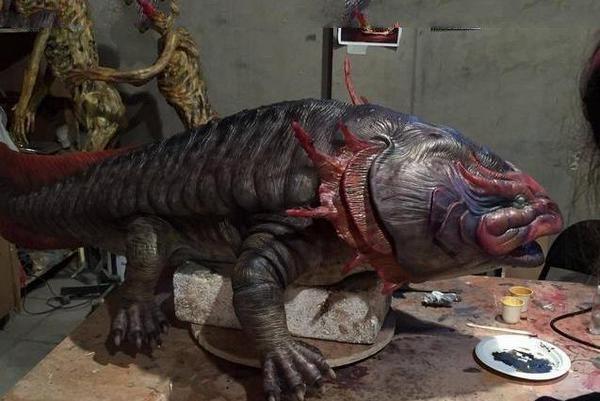 地球史上最大的蝾螈,恐龙见了它都怕,在《鬼吹灯》中出现过|蝾螈|霸王