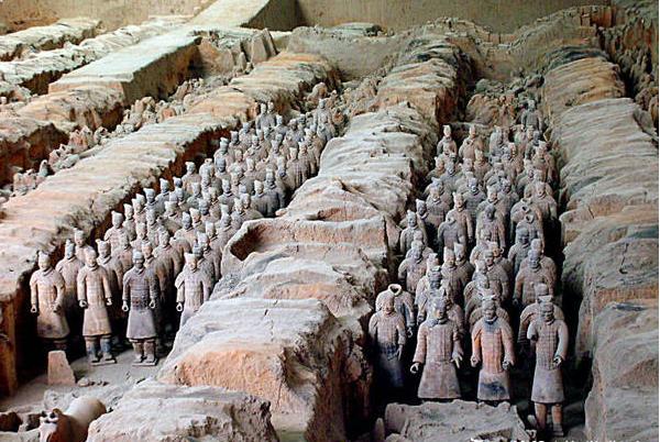 我国的"世界第八大奇迹"秦始皇兵马俑,西安必去景点