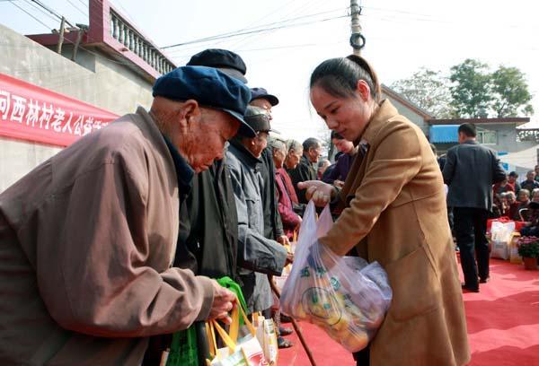 爱心满山村:泰安市岱岳区满庄镇西林村老年人有福了