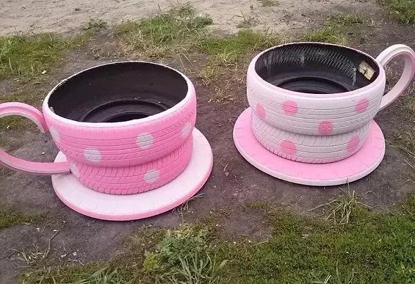 轮胎的新花样,简直美不胜收啊!幼师看过来!