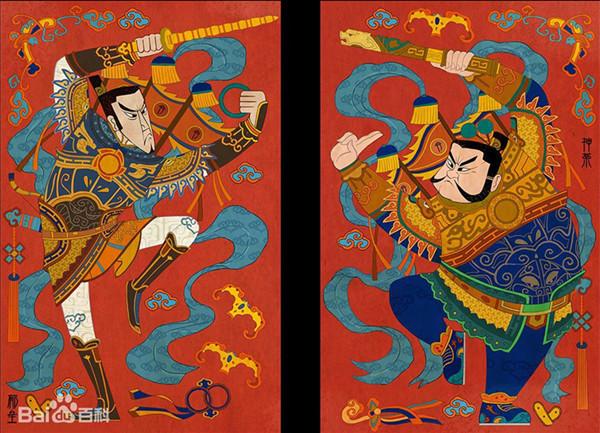 全国各地门神全在这里了,快把大神们请回家,保护全家狗年平安