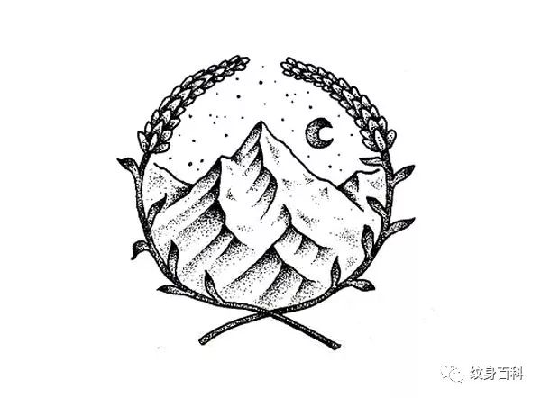 点刺的纹身手稿,一向是不可多得的