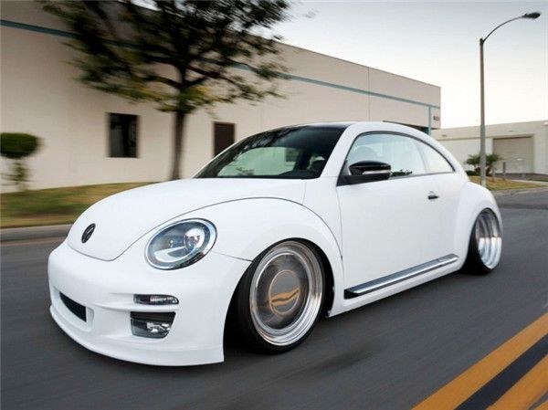 车如其名大众甲壳虫改装气压减震悬挂低趴范儿