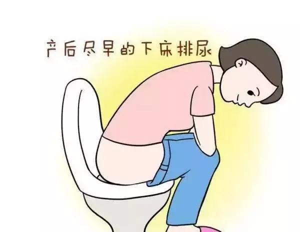 4,四小时内要排尿:自然分娩的产妇产后休息6-8小时便可下地活动,如果