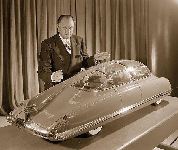 世界第一辆概念车,别克yjob,现在来看依旧很美