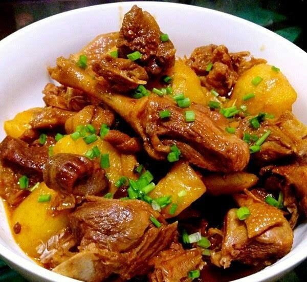 【土豆焖鸭】7.