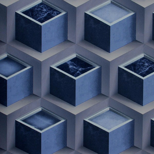 魁力魔方墙方立体强劲有力令人眼晕