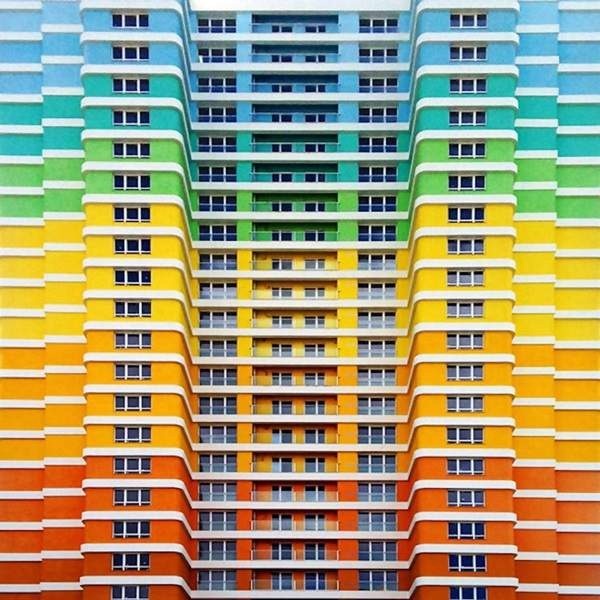 伊斯坦堡彩色建筑 彷佛把绘本中的图画放到了现实世界