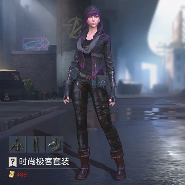 比黄晓明还帅荒野行动15套新时装展示