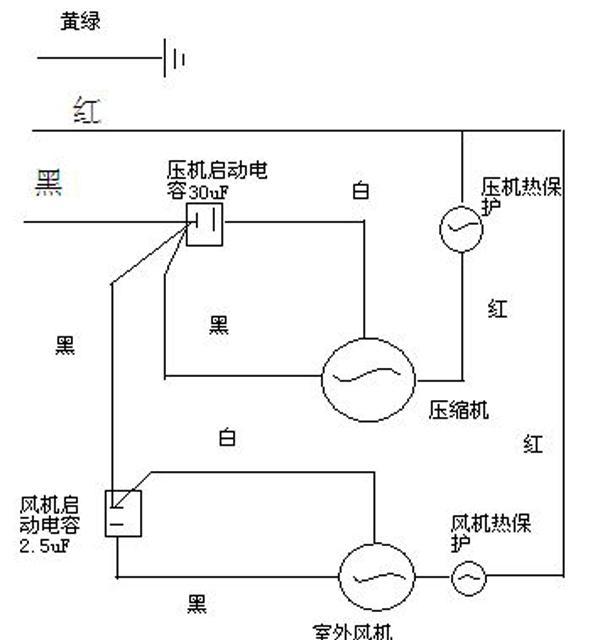 同事聊天问道空调外机风扇不转不制冷是什么原因