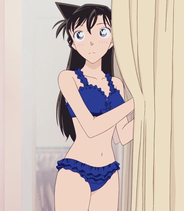 首先人设上看,小兰自然是柯南里的美女之一,不然也不会每次柯南和小兰