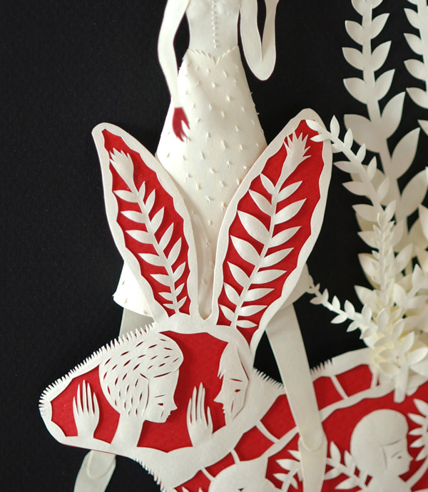 来自elsamora的童话世界纸雕