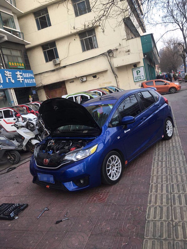 山东潍坊车友的飞度gk5