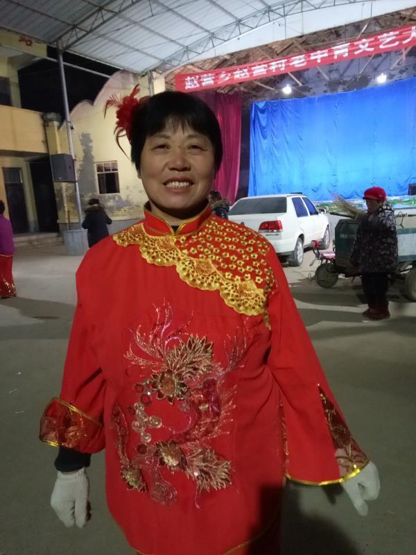 筹资组建文艺队弘扬社会正能量记滑县赵营乡赵营村村民马喜成