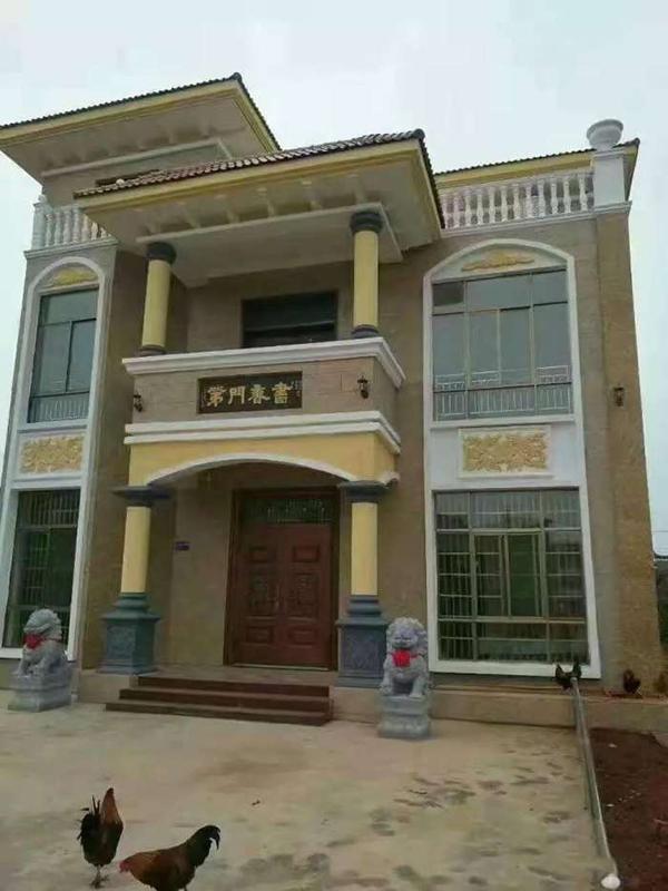 实拍十栋农村别墅, 同村眼红, 极显身价