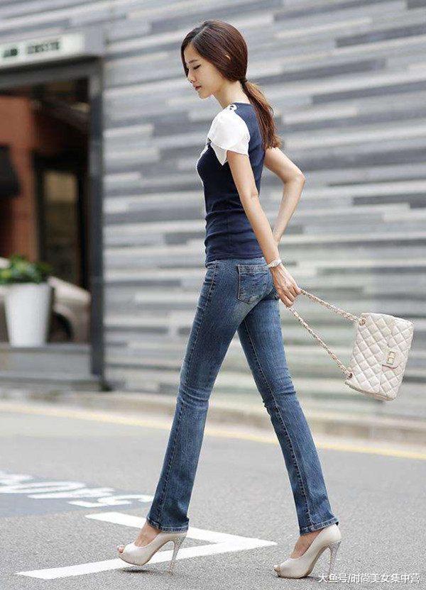 牛仔裤穿出女孩子的自信, 出门逛街必不可少的时尚穿搭单品