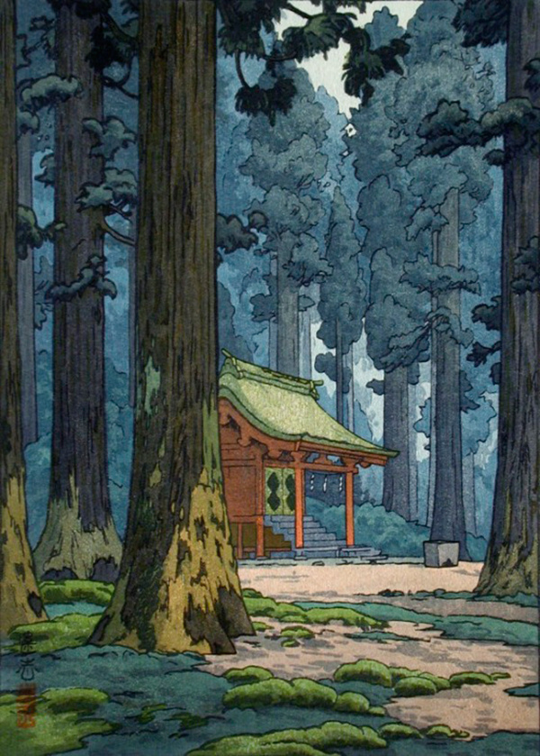 风景版画|日本艺术家toshi yoshida