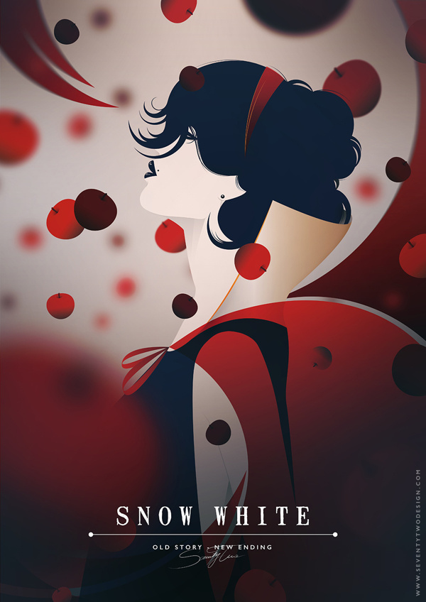 迪士尼人物海报 |  克罗地亚插画师kath