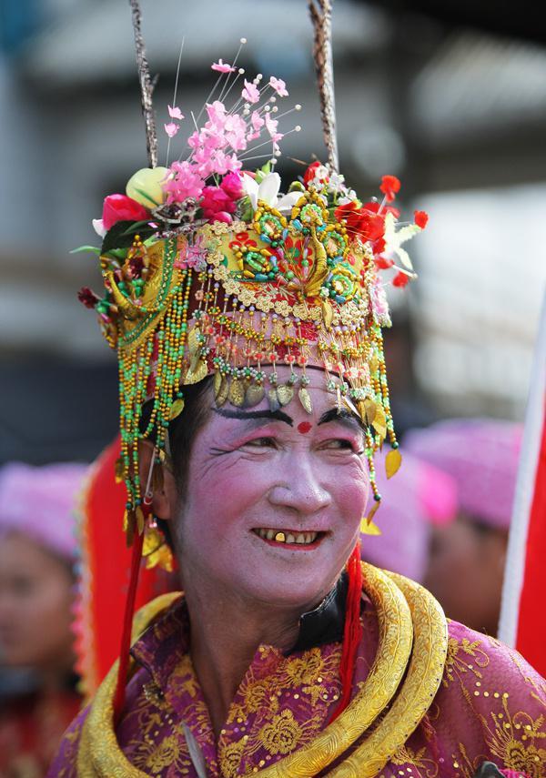 芒市弄么村傣族古老的传统文化聚集在这里