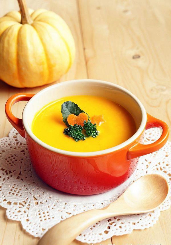 南瓜胡萝卜米糊——宝宝的营养食品之一