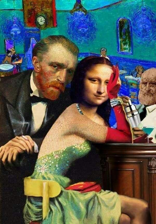 世界名画蒙娜丽莎,这么恶搞简直要被气活过来