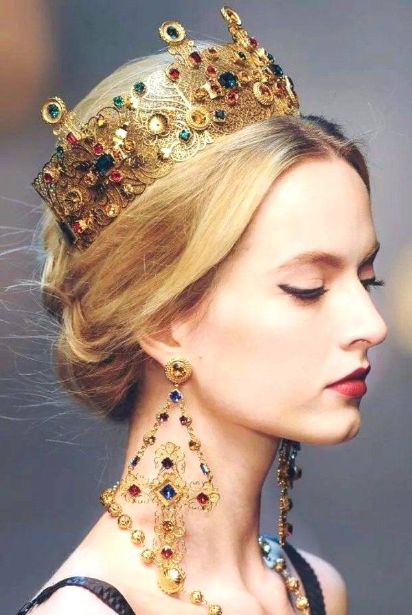 十二星座的华丽公主皇冠美到令人窒息