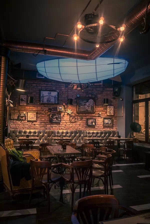 空间设计这是一个蒸汽朋克式的经典