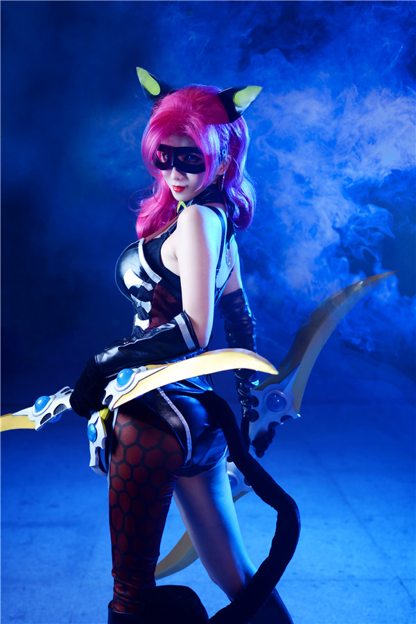《王者cos秀》淘气的猫娘-阿轲!
