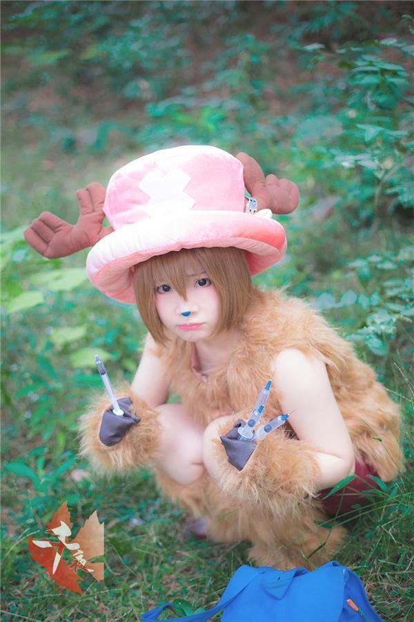 海贼王cosplay, 这是我见过最可爱的乔巴, 应该不是男孩子吧!