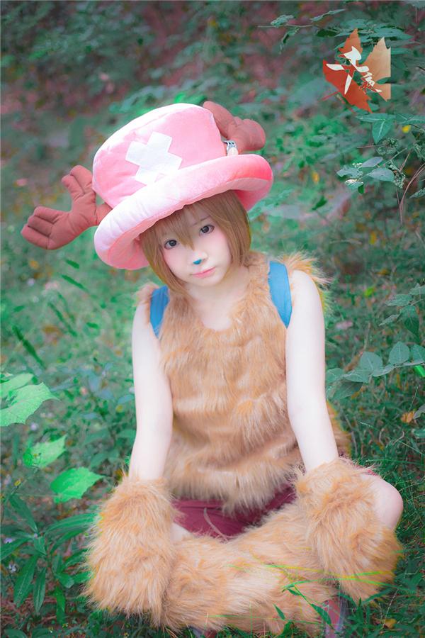 海贼王cosplay, 这是我见过最可爱的乔巴, 应该不是男孩子吧!
