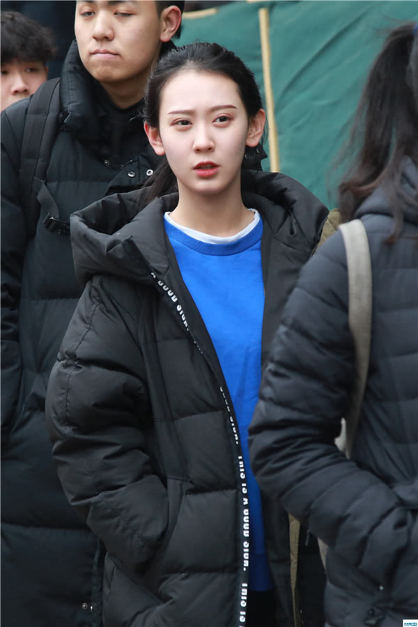 北电艺考美女频现明星脸颜值高惊艳撞脸李小璐王鸥