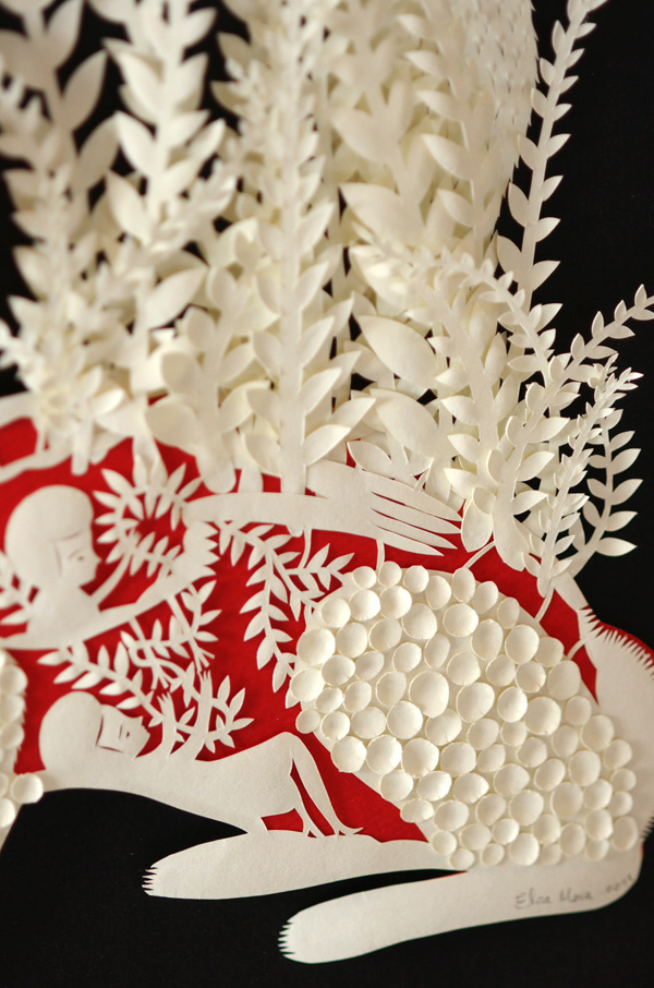 来自elsamora的童话世界纸雕